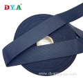 Large stock 40 mm black nylon webbing